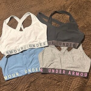 Under Armour Tri-Color Sports Bra Collection